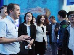 Tourism developers from China and Russia attend the Aquarium