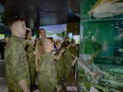 «Найди себя» в Приморском океанариуме